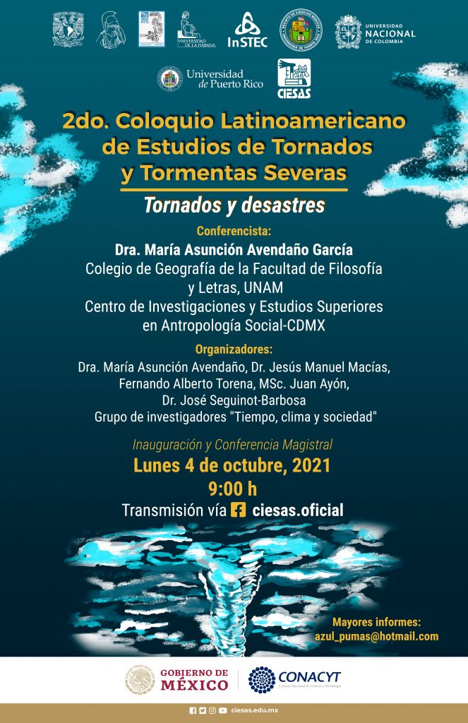 Segundo Coloquio Latinoamericano de Estudios de Tornados 4 octubre