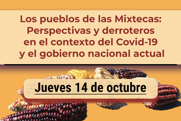 Banner Coloquio Los pueblos mixtecas 14 de octubre