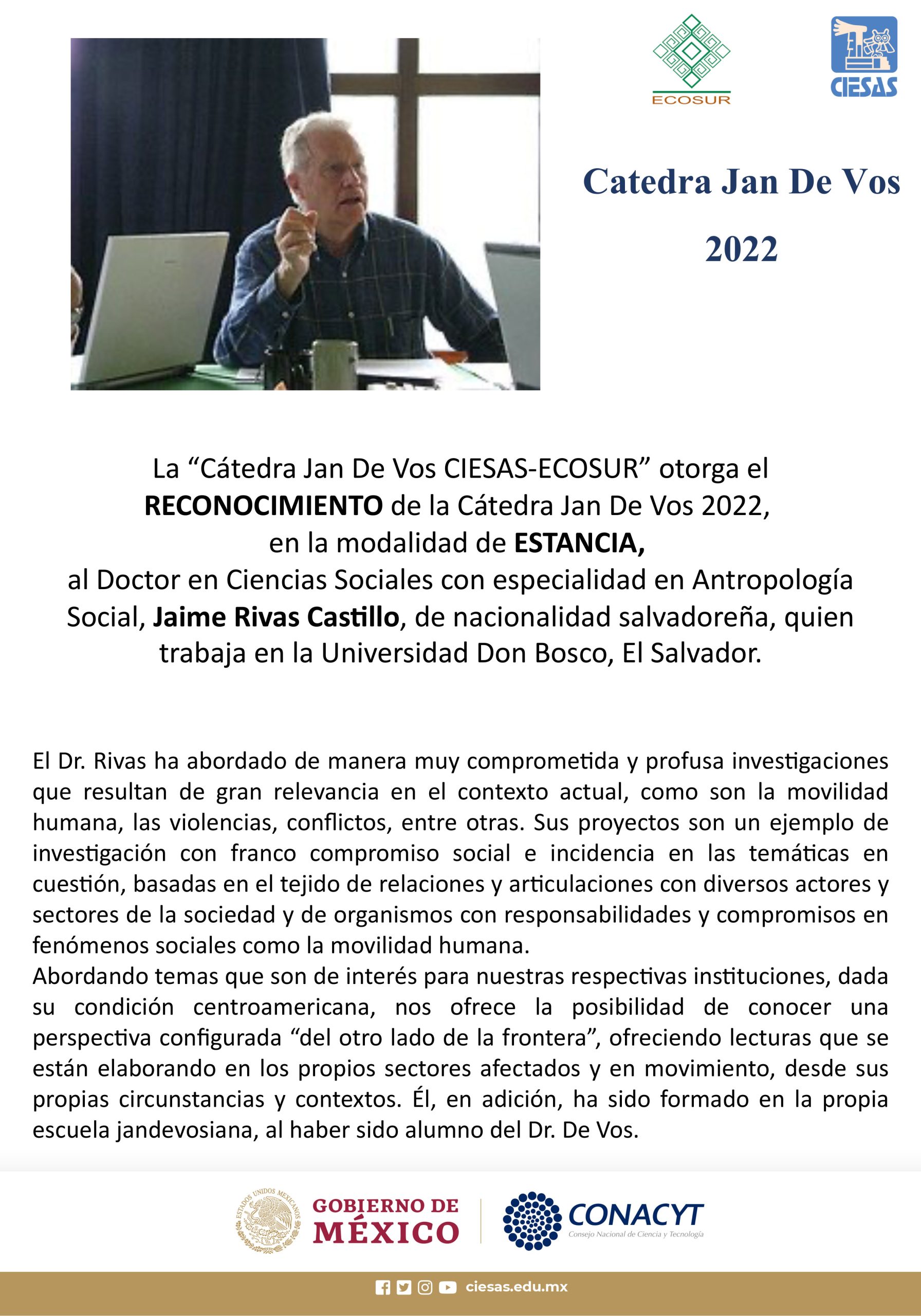 Jaime Rivas CIESAS
