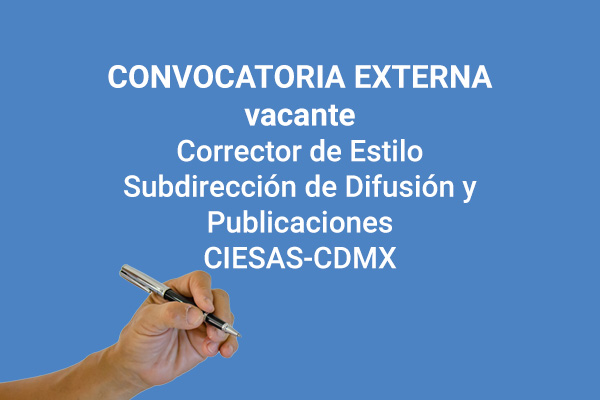 Tercera Convocatoria Plaza Corrector de Estilo