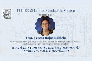 La ENAH reconoce a Teresa Rojas Rabiela