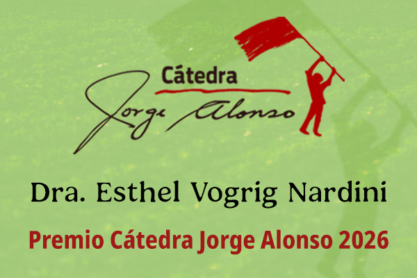 Resultado del Premio Cátedra Jorge Alonso 2026