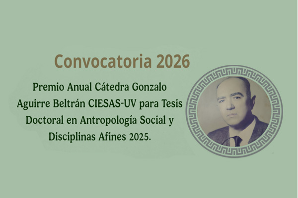 Premio Cátedra Gonzalo Aguirre Beltán 2026