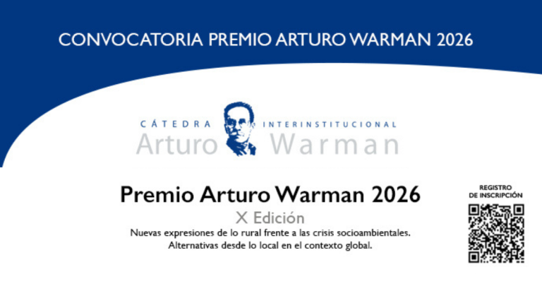 Premio Arturo Warman 2026