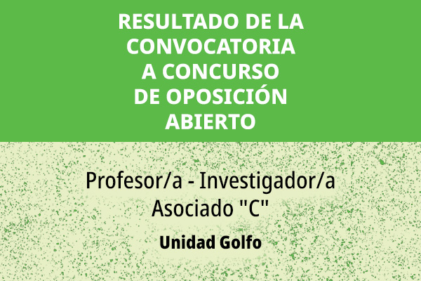 Resultado Convocatoria Golfo