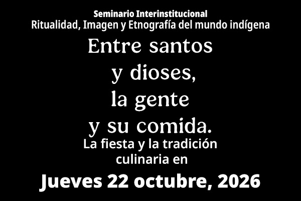 Entre santos y dioses, la gente y su comida